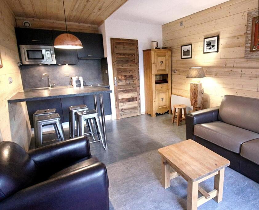 Studio Avec Coin Montagne Au Pied Des Pistes Межев Екстер'єр фото